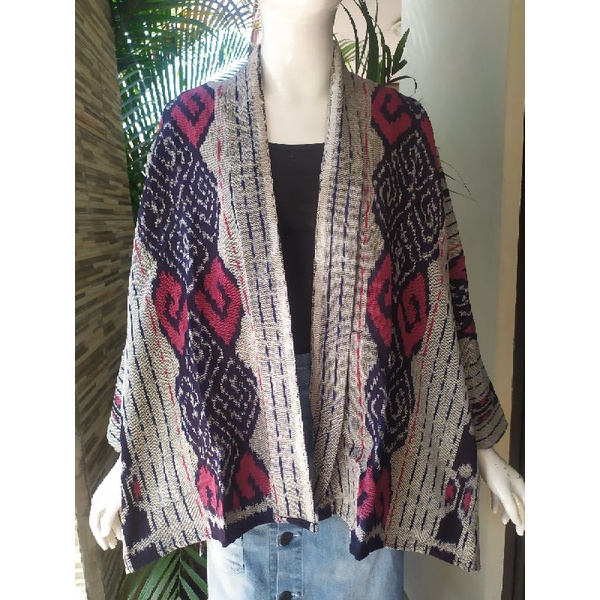 Outer (Vest) Medina Tenun Lurik Troso Asli Jepara