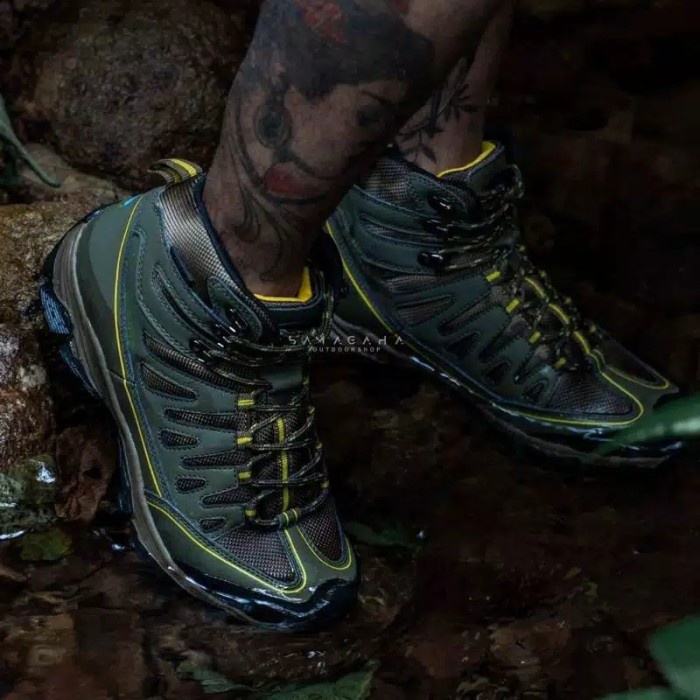 Sepatu gunung wigote parana sepatu Outdoor Wigote parana hijau TERMURAH 