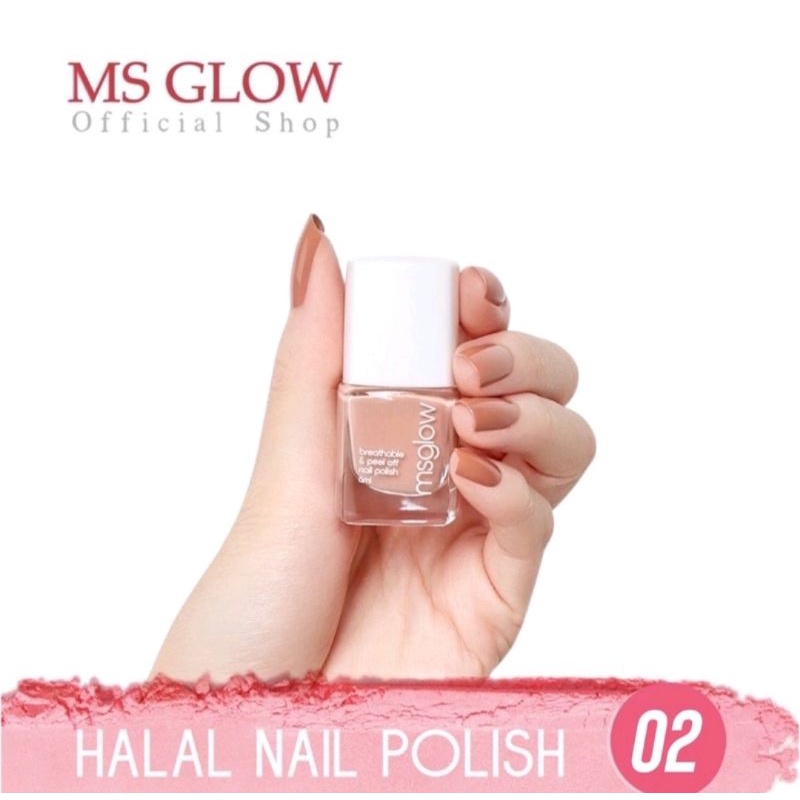 MSGLOW NAIL POLISH. NO 02