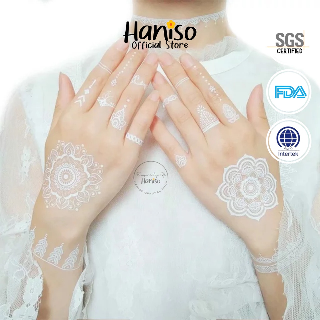 White Henna Instan Pengantin Premium Temporer