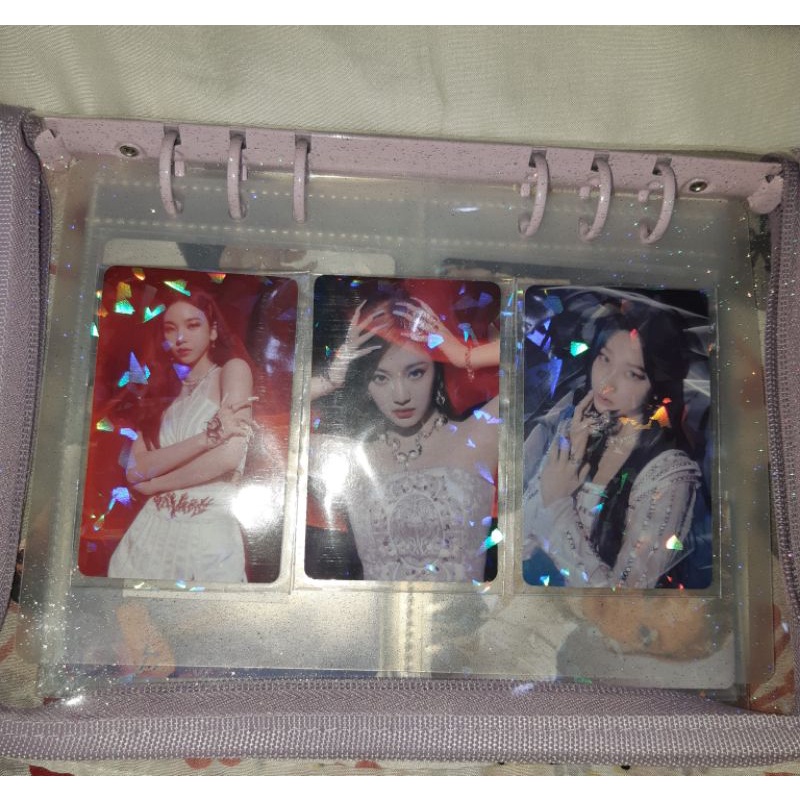Photocard Aespa Savage Synk Dive ver [ Karina, Giselle, Winter, Ningning Album ]