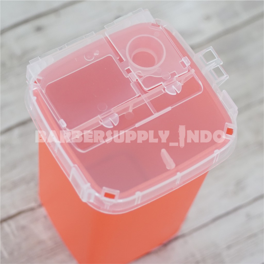 SILET PISAU CUKUR BARBER RAZOR BLADE DISPOSAL WASTE CAN CONTAINER