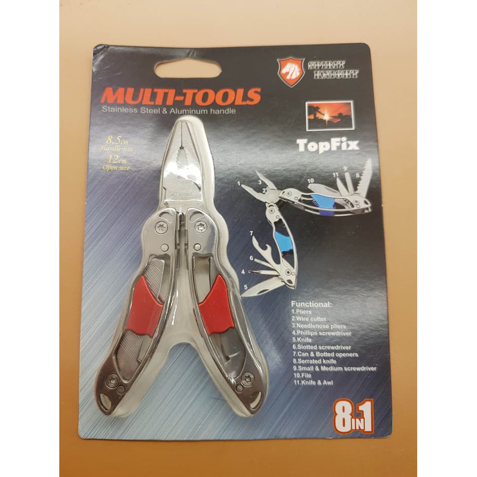 Multitool Framework Mini " Traveler " 8 in 1 / Tang multitool