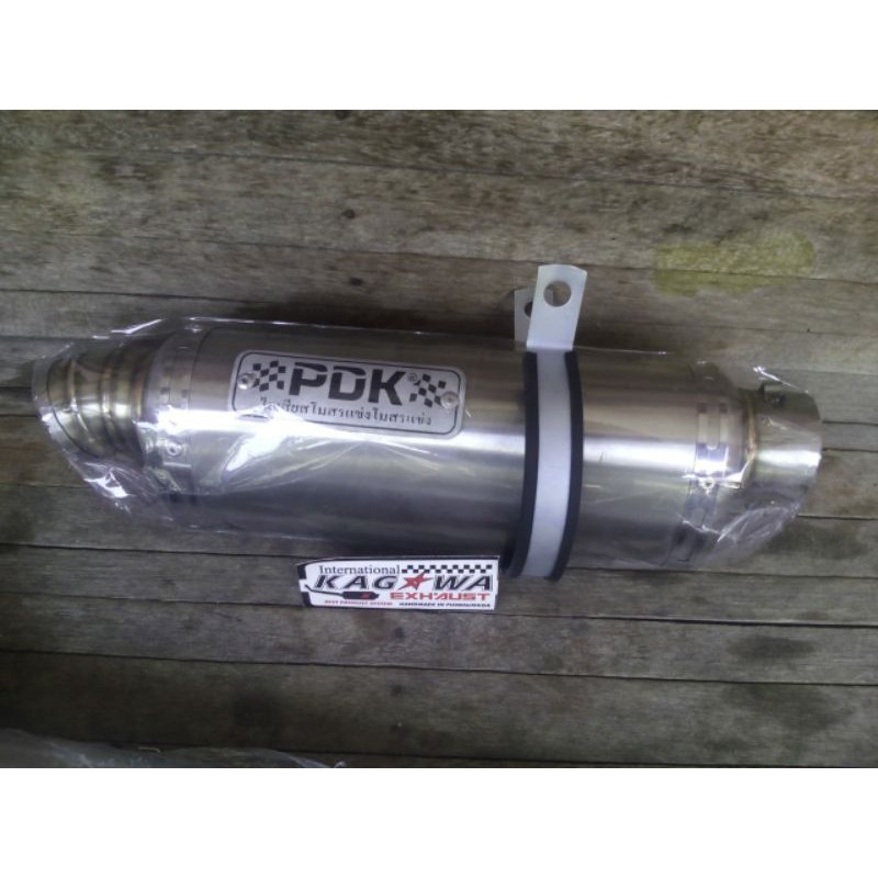 Knalpot racing Tabung Selencer Silincer PDK Stainless R15v3, Cbr150r, Cb150r, Gsx R150, Ninja250fi