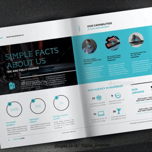 Project Proposal Document Template | MS Word | Indesign | 36 Pages | Proposal Bisnis | Proposal Sponsorship