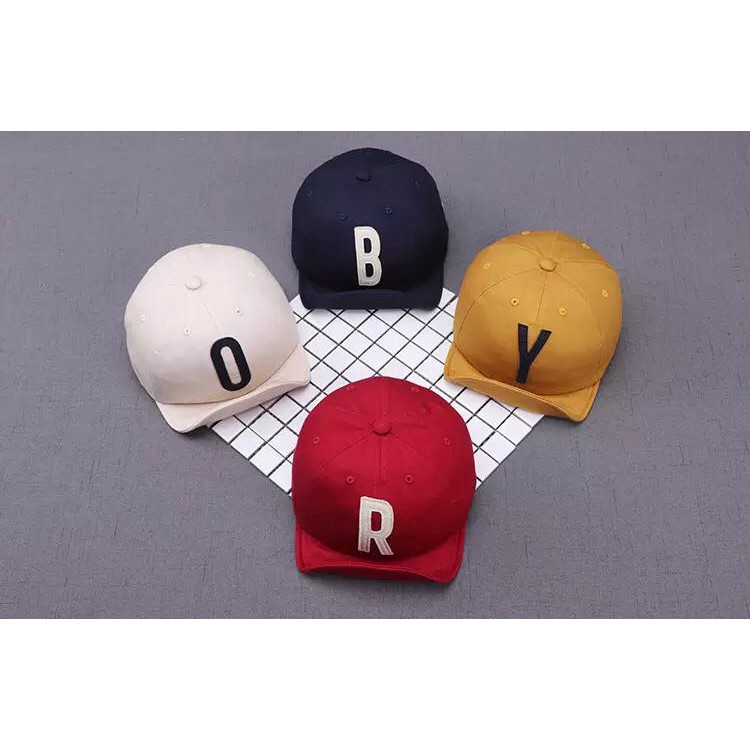 Topi Baseball Anak Laki-laki / Perempuan Gaya Korea Import HT02