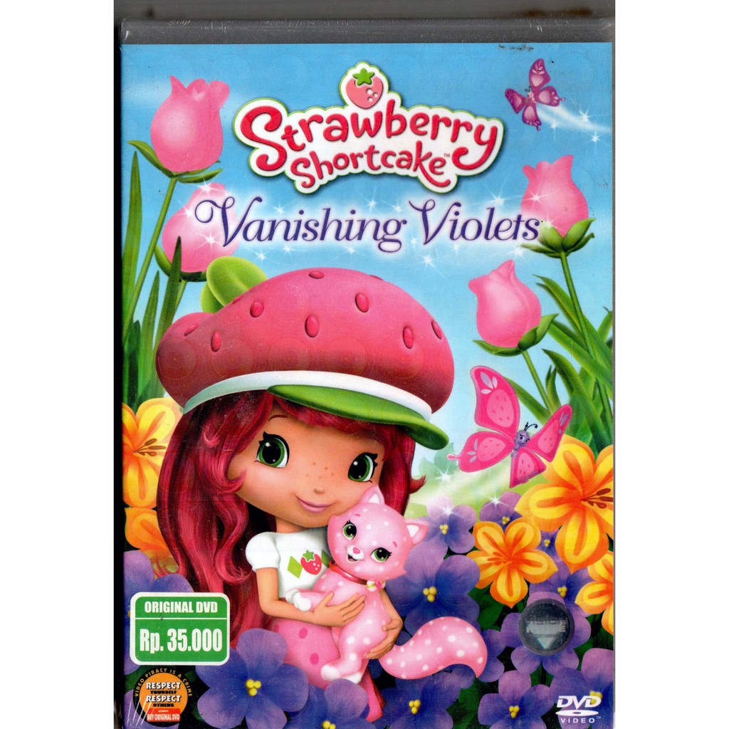 DVD STRAWBERRY SHORTCAKE VANISHING VIOLETS