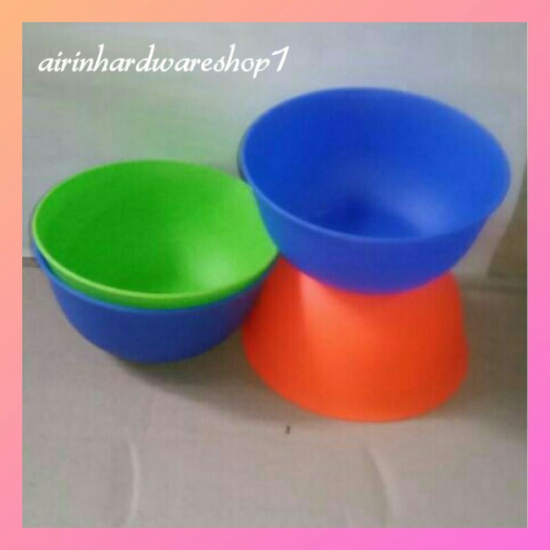 Mangkok plastik 7 inc | mangkok sop tebal tahan panas Pine KH Besar