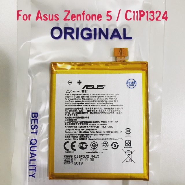 (P) Baterai batre battery original Asus Zenfone 5 / C11P1324