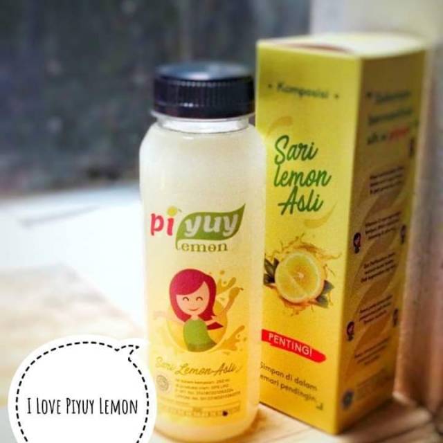 

PIYUY Sari Lemon Asli 100%