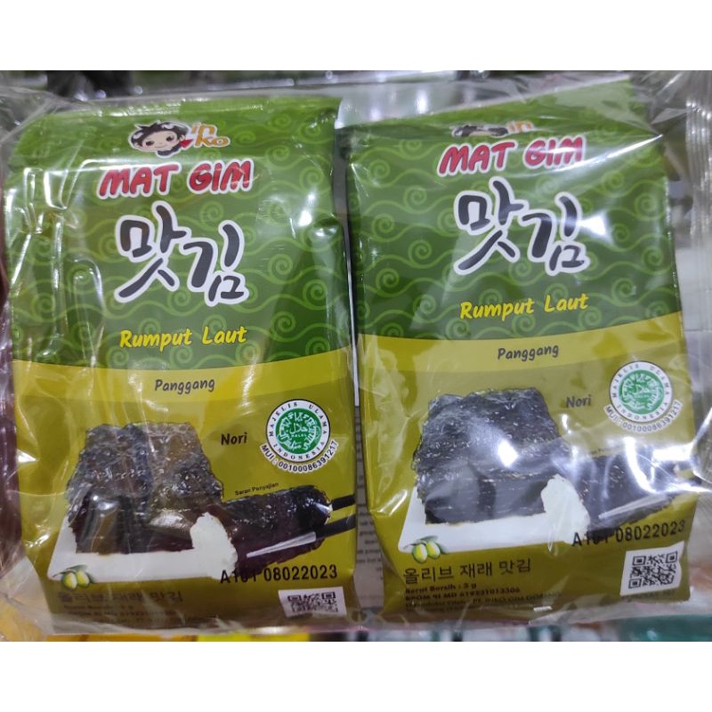 

Inco mat gim rumput laut 5gr x2pcs