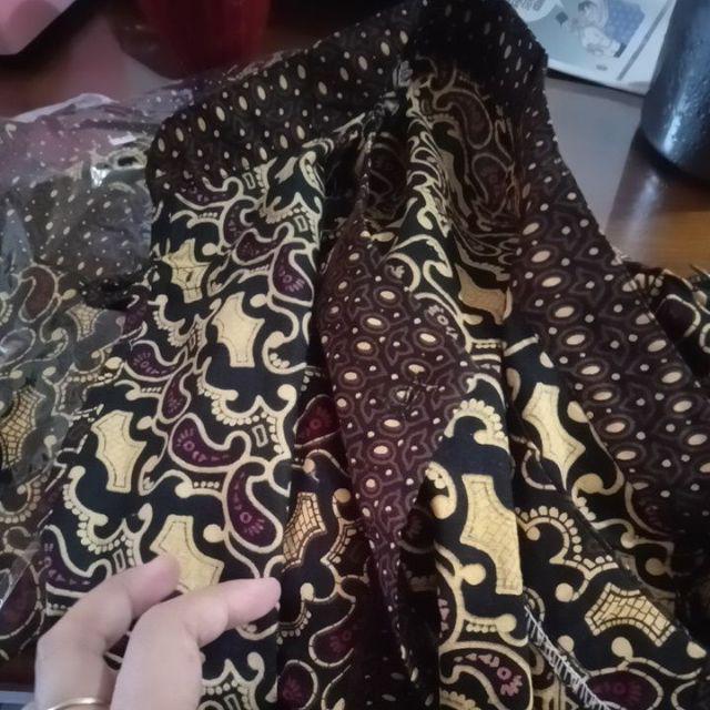 Jumbo Shinta / Atasan Pria Big Size Jumbo Xl Ld 110 / Atasan Batik Wanita Fitri Batik Asifa Fashion