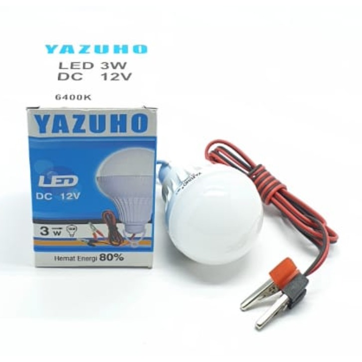 YZH Lampu LED DC 3w 12v / Led Bulb / Bohlam LED