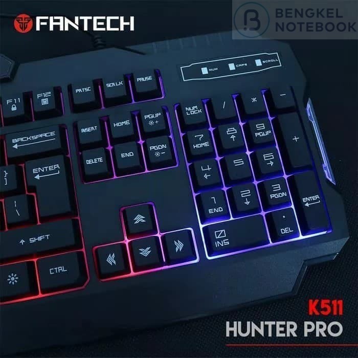 Fantech Hunter Pro K511 Backlit Pro Gaming Keyboard