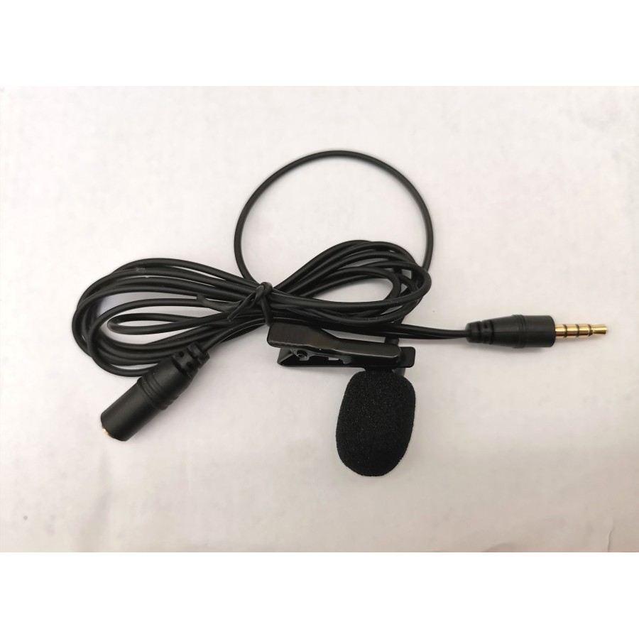 NA - 2 in 1 Split Clip On Mic Jack 3,5mm - Mic Kabel 150cm Rh11