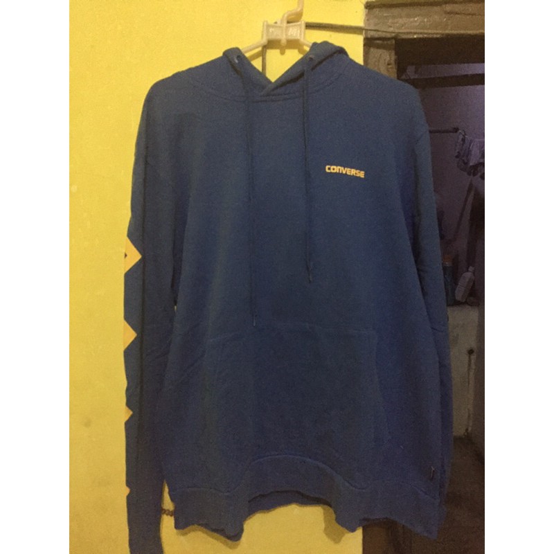 Hoodie Converse Chevron Blue sz L