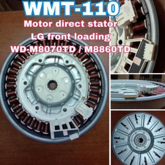 jual motor direct stator LG Front Loading WD-M8070TD/M8860T