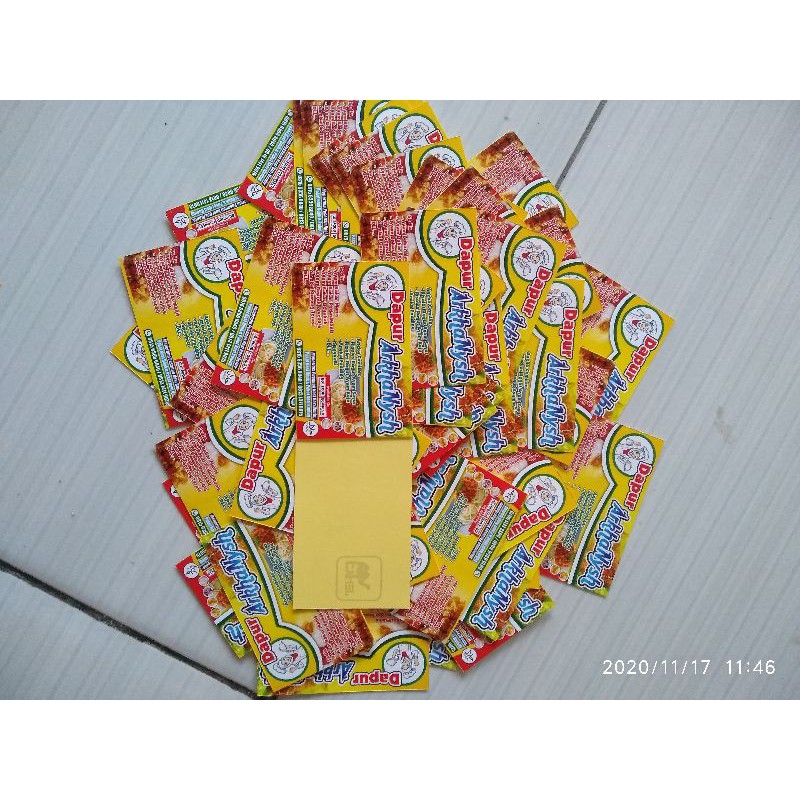 

stiker kemasan/label produk. Uk. 4x6. free biaya desain