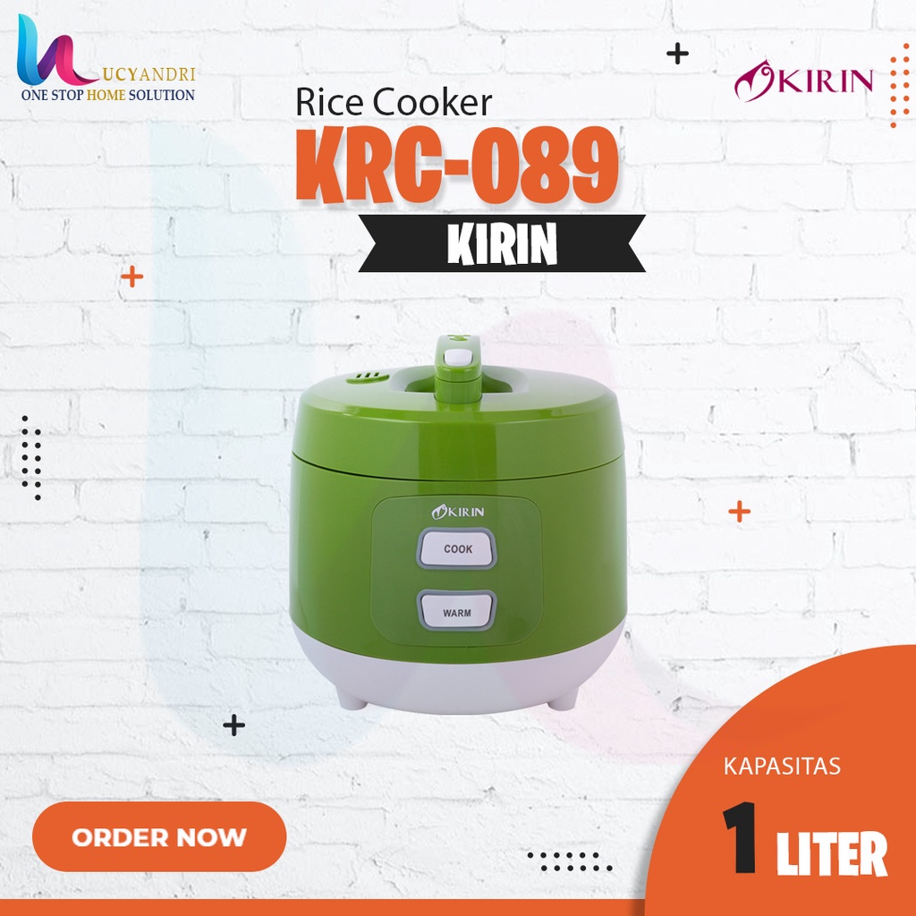 RICE COOKER MURAH / RICE COOKER / MAGIC COM / KIRIN KRC089 / KRC-089