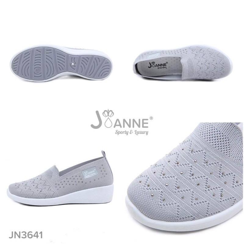 JOANNE HighSole Slip On Shoes JN3641 [ORIGINAL BRAND]