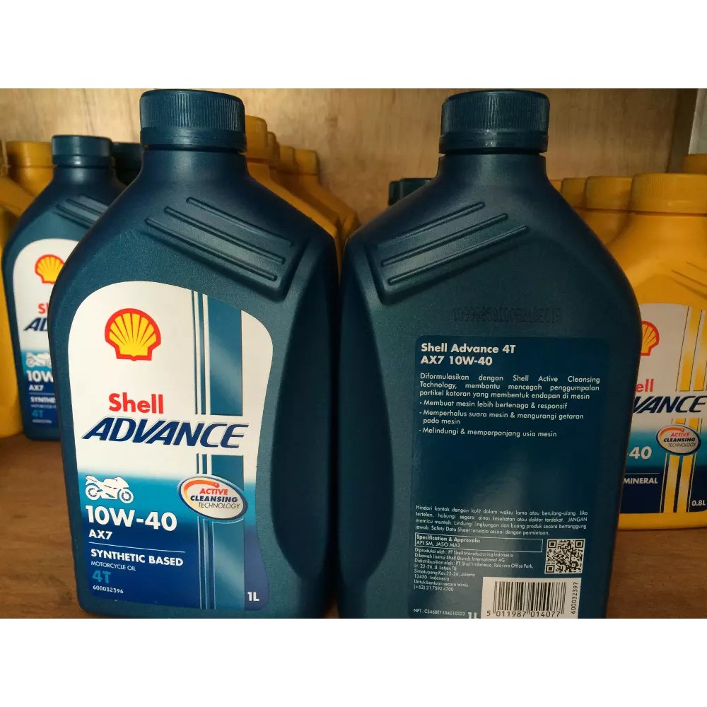 Shell Advance AX7 1L