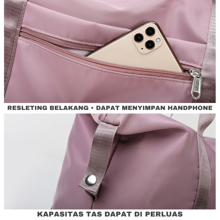 Mainland Tas Wanita Tas Travel Tas Jinjing Traveling Bag Praktis TTB02