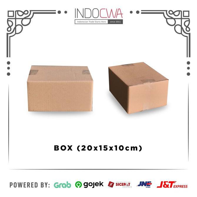 

5Fr6Dty- Kardus Polos Box Karton Murah 20 X 15 X 10 7Tttyr6-
