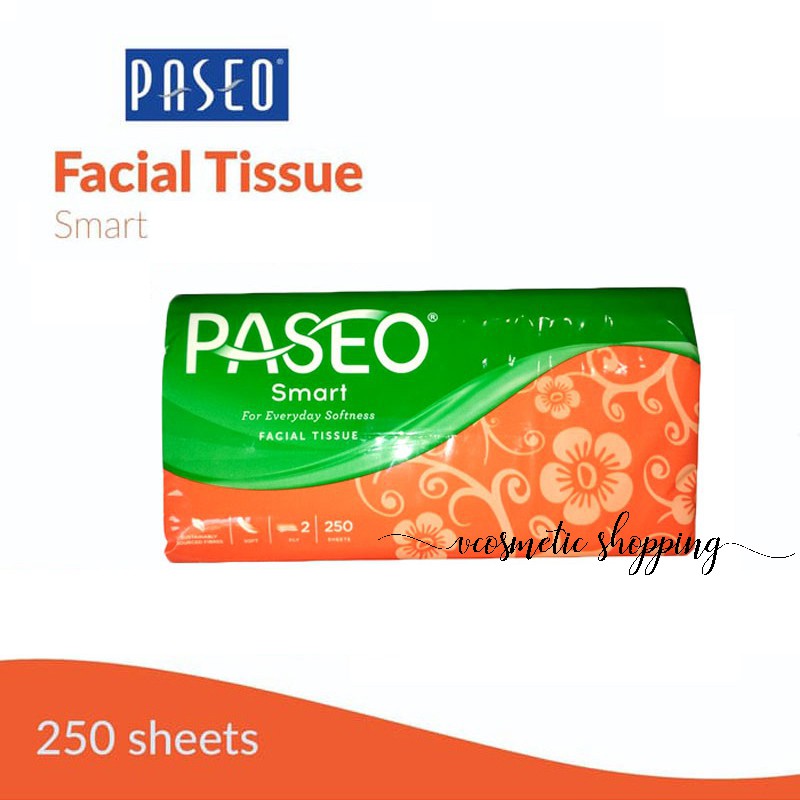 PASEO Smart Tissue | Tisu Wajah 250 sheets