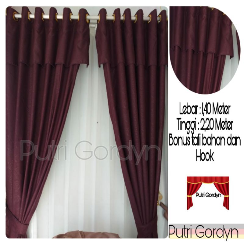 GORDEN EMBOS PONI UNGU KATUN JEPANG LOKAL