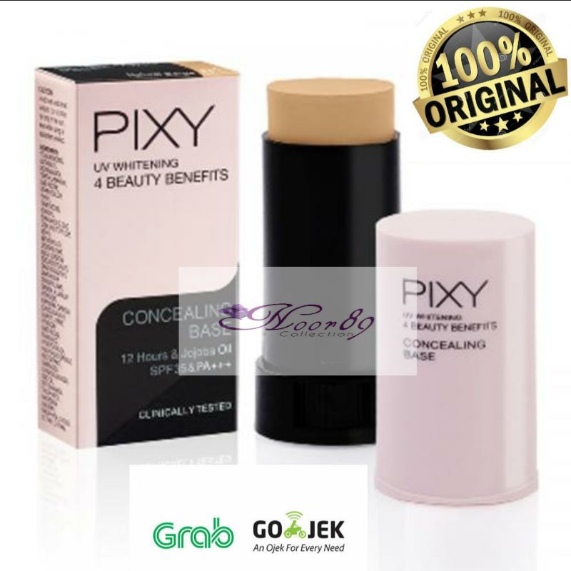 Pixy uvw conceling base stik /alas bedak Pixy padat/Pixy foundation