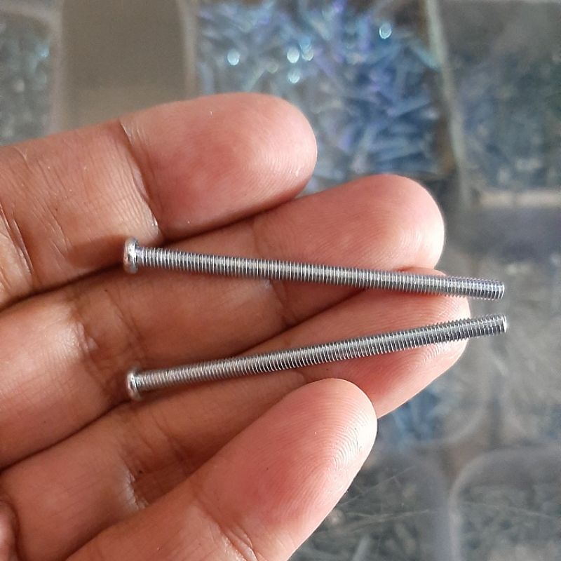 Baut 3mm Panjang 50mm per 10 buah