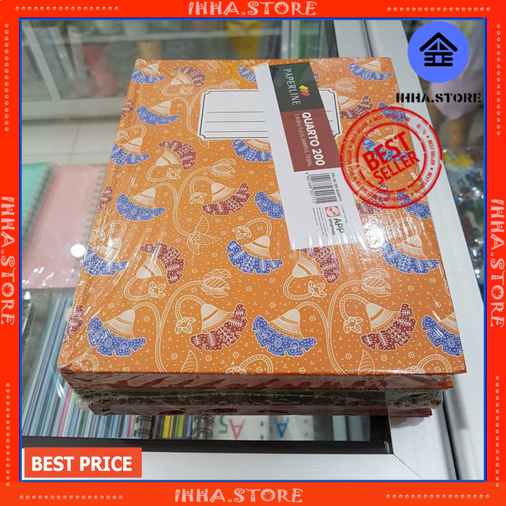 

BUKU HARD COVER FOLIO 200 PAPERLINE-ihha.store