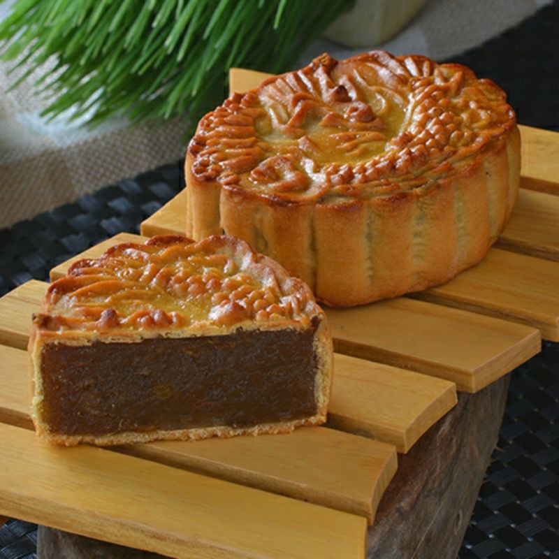 

S20 - moon Cake halal kue bulan Wang Lai durian asli isi 4 pcs