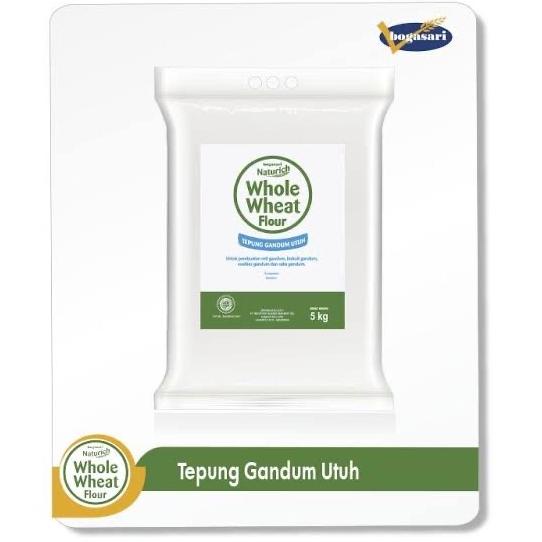 

[COD] Naturich Bogasari Whole Wheat Flour 5kg [COD]