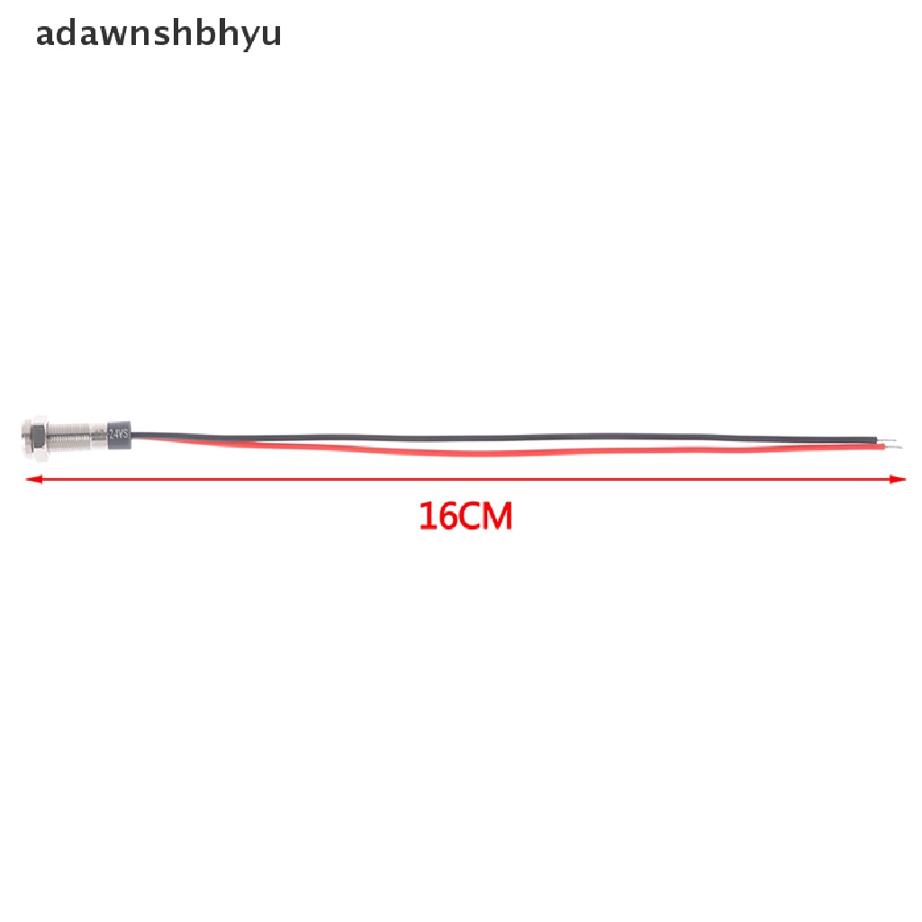 [adawnshbhyu] P67 Lampu Indikator Peringatan Logam led 6mm Anti Air 3v 5v 6v 12v 24v 220v