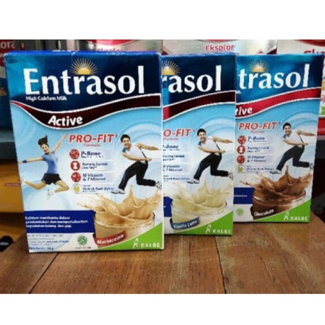 

Entrasol Active 160gr Rasa Coklat/Vanila/Mocha