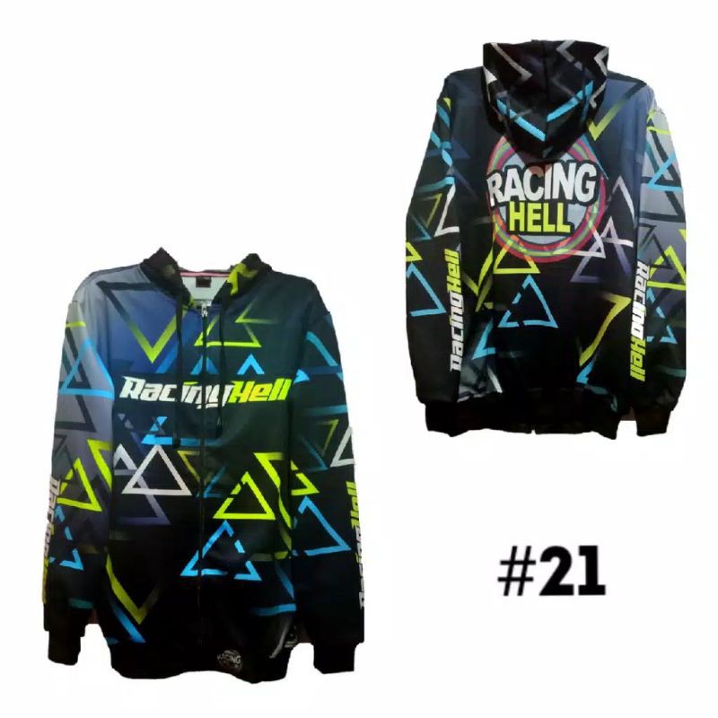 Jaket Racing Hell & Racing Start Ori