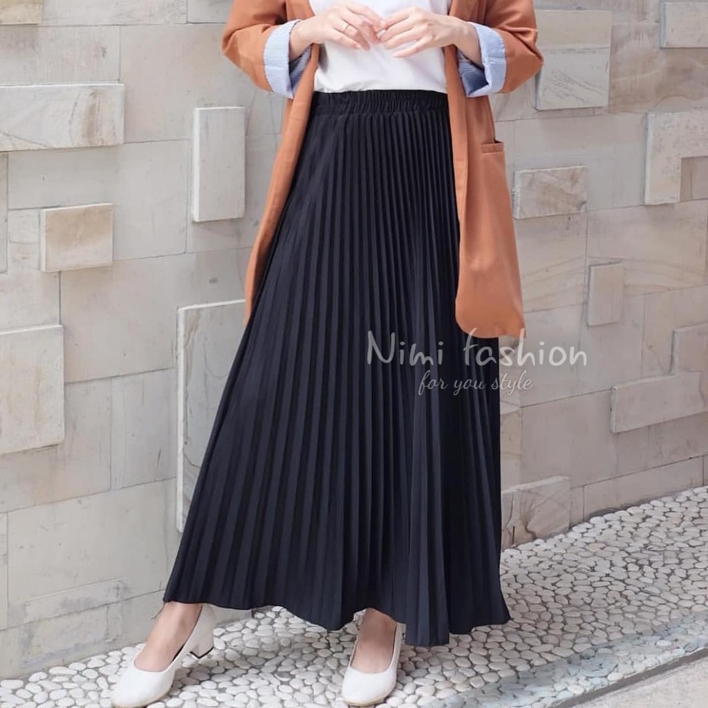 ROK /  ROK PLISKET / PROMO SELLER / FREXA SKIRT / FLARE SKIRT / ROK REMPEL WANITA / TERMURAH