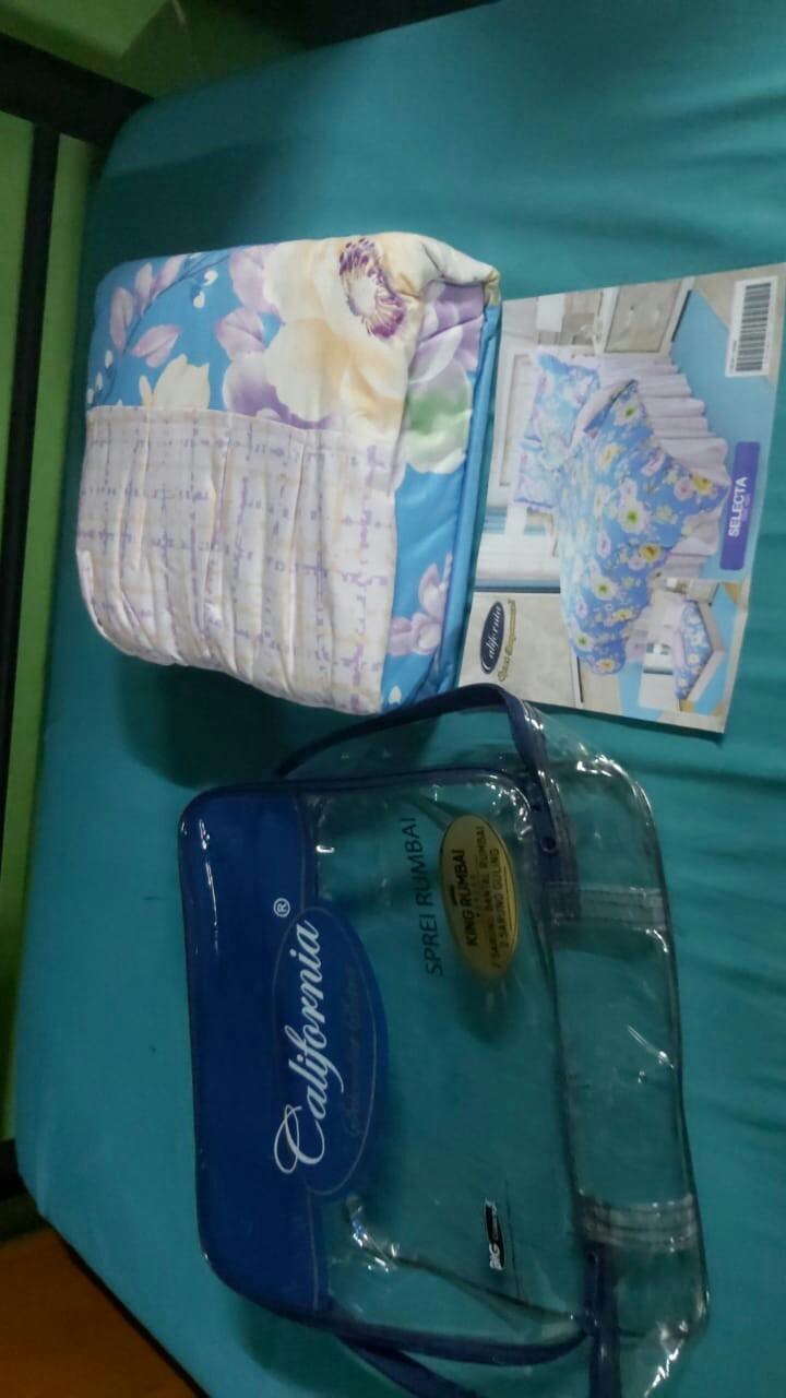 Sprei Rumbai California 180 King Star And Stripe / Usa