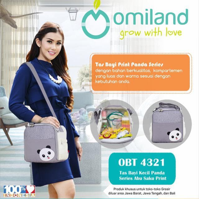 Promo !! FLASH SALE  !! TAS OMILAND KECIL SERIES PANDA || Series OBT4321