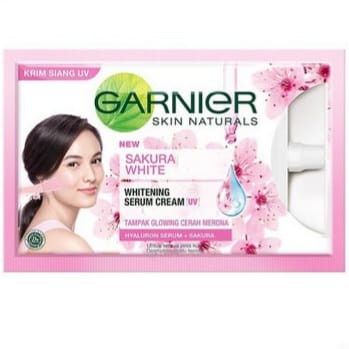 GARNIER SACHET SERUM CREAM KRIM WAJAH 7ML PELEMBAB PERAWATAN SKINCARE