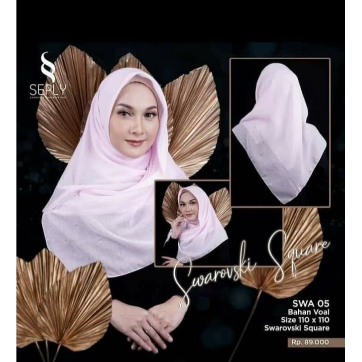 Seply SWA 05 / Jilbab Segi Empat Terbaru / Jilbab Model Kekinian