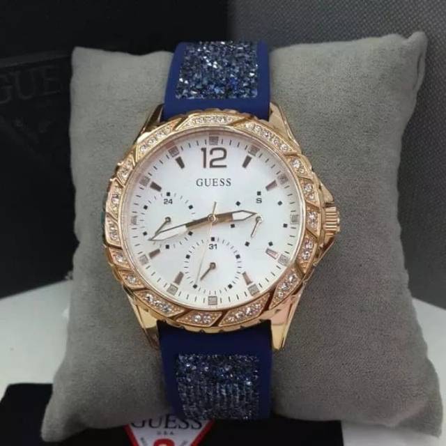 Jam Tangan Wanita Guess W1096L4 Original Garansi Resmi 1 Tahun