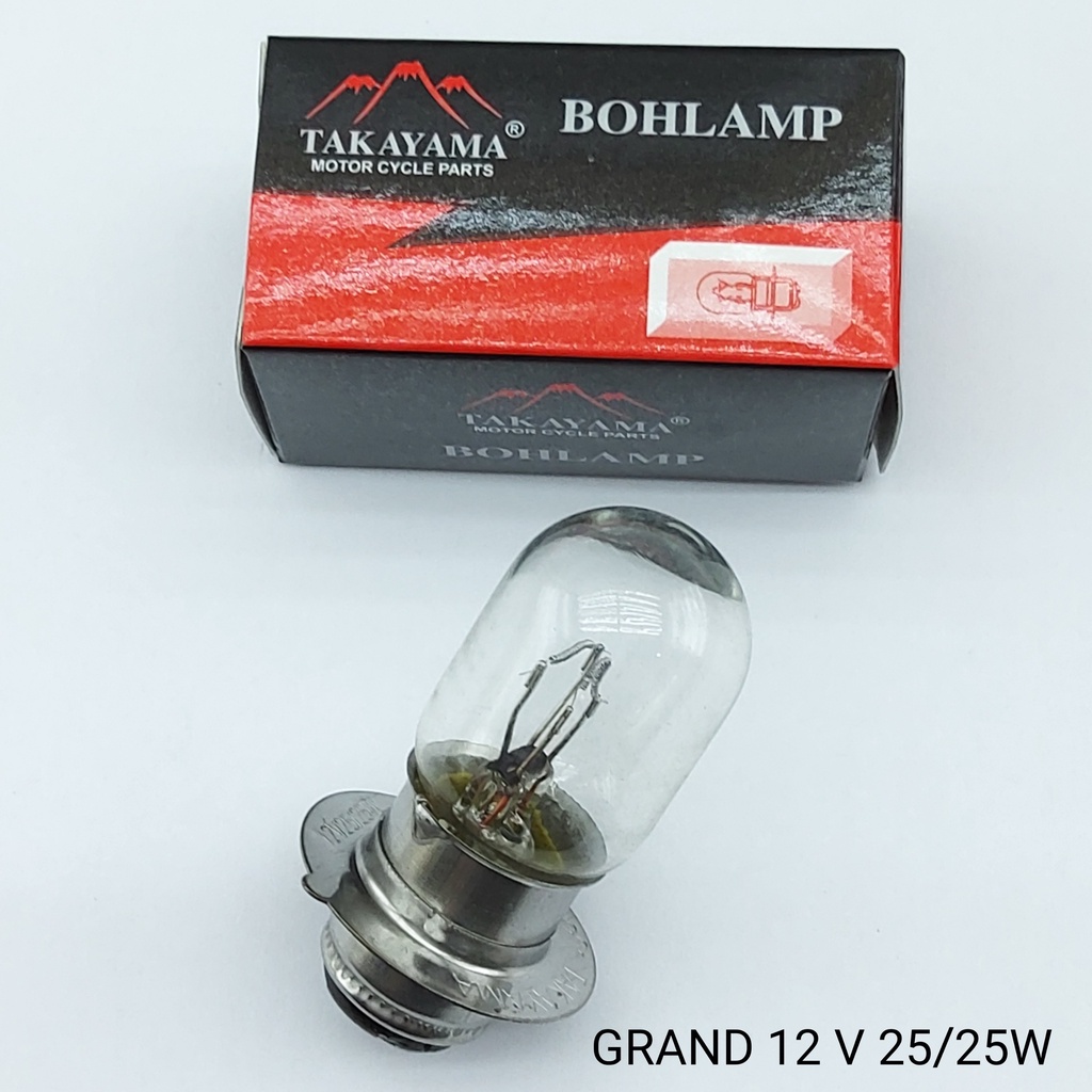 [Original] Bohlam Bolam Lampu Motor Mio J/Grand 25 Watt  isi 10 pcs - Takayama-1