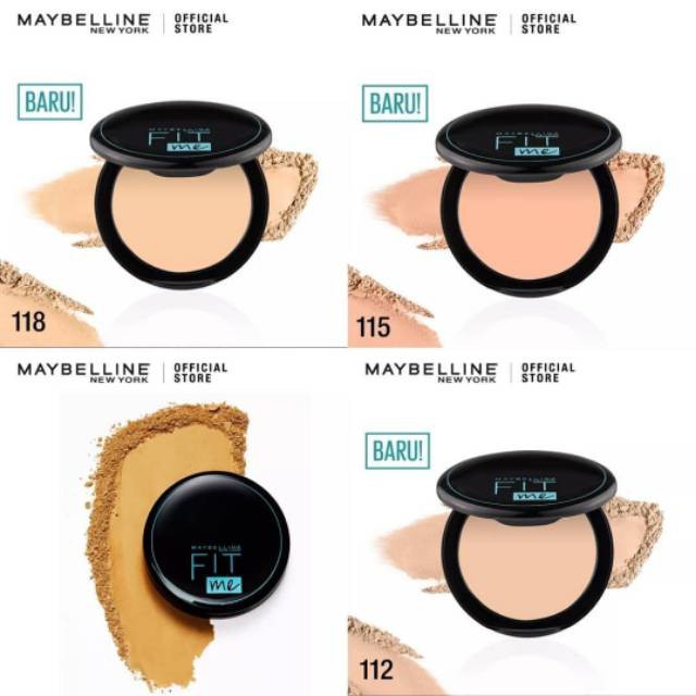 Maybelline Fit Me Matte+Poreless Powder SPF PA+++ 12H