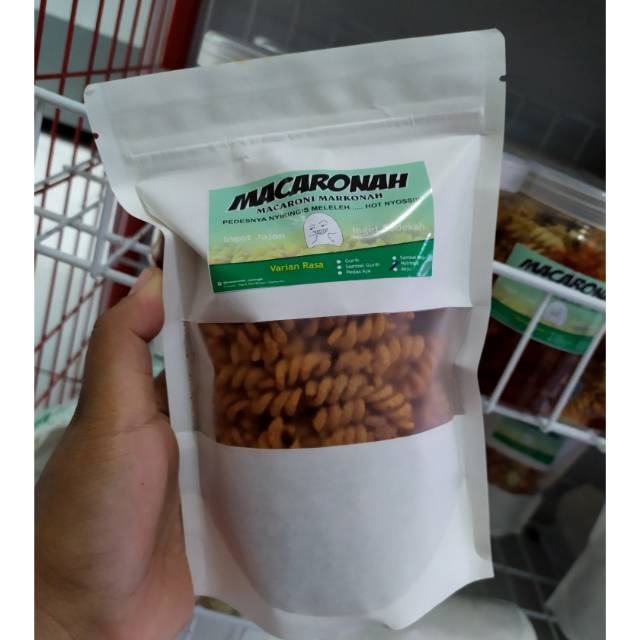 

MAKARONI GANDUM MACARONAH ukuran 200/220gr