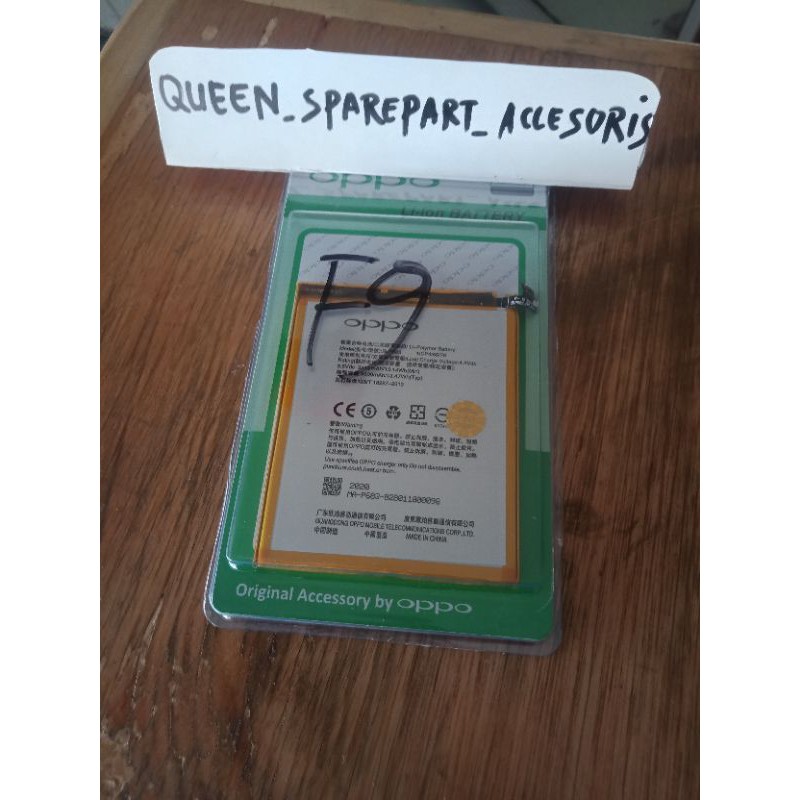 baterai oppo f9 blp683 original