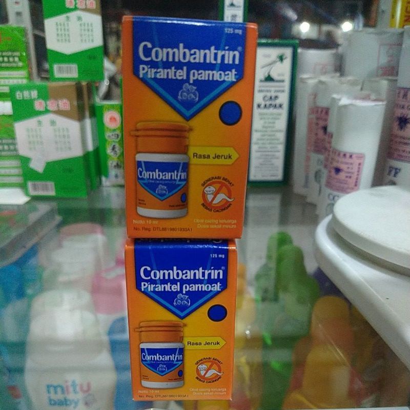 

combantrin cair rasa jeruk 10ml