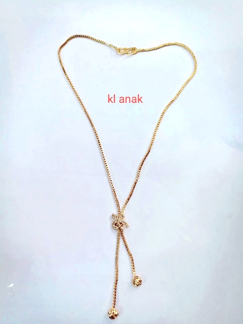 Kalung lapis emas anak