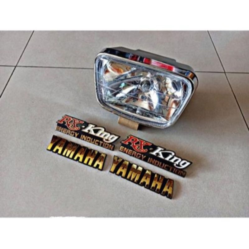 Lampu Depan Yamaha RX-King New Plus Emblem Yamaha RX-King Kualitas Terbaik